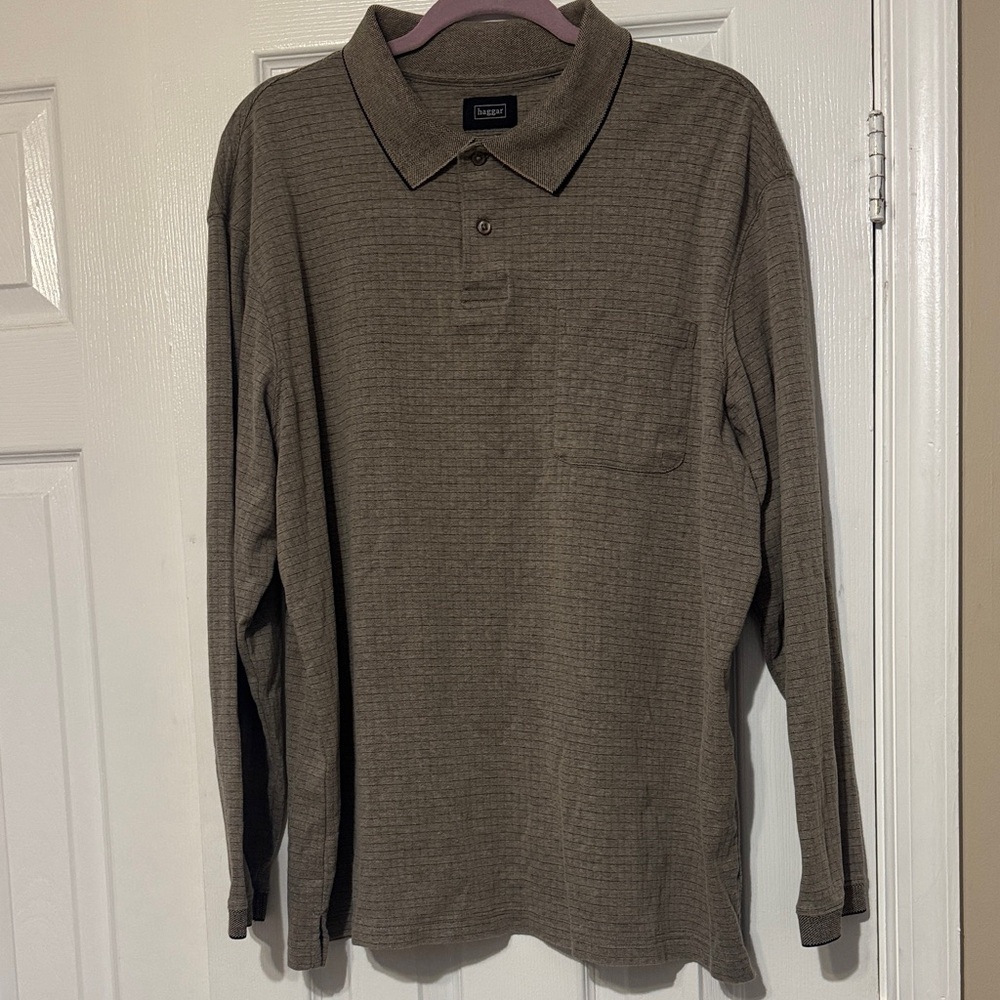 💙 Haggar Long Sleeve Shirt